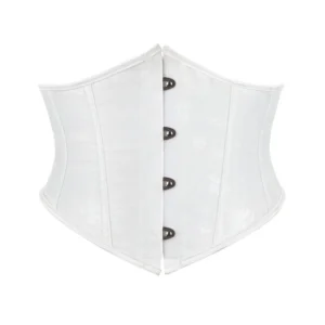 Underbust korsett hvitt