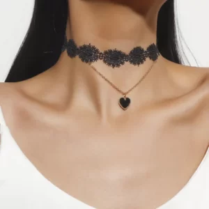 Choker med hjerte anhneg