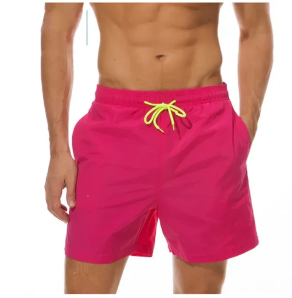 Summer shorts for men pink