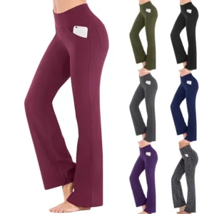 Casual Fitness Sport Flared-Pants