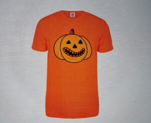 Ensfarget Halloween T-skjorte barn voksne Halloween T-shirt