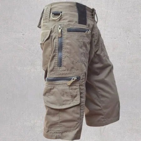 Menn shorts beige