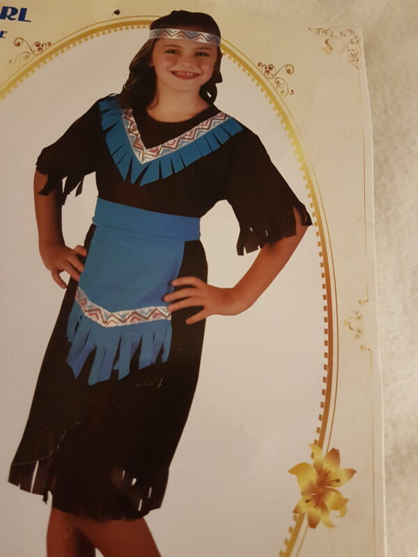 Pocahontas stil kostyme for jenter