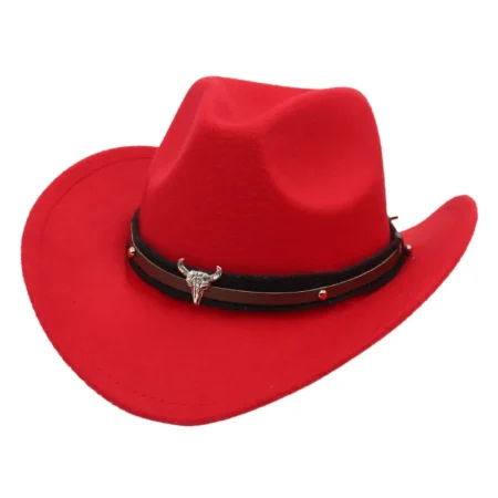 Red cowboy hat