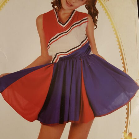 Cheerleader kjole for jenter
