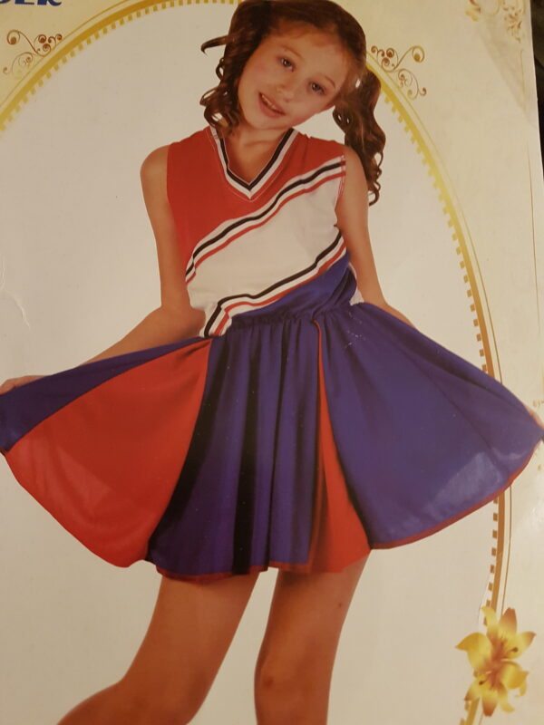 Cheerleader kjole for jenter