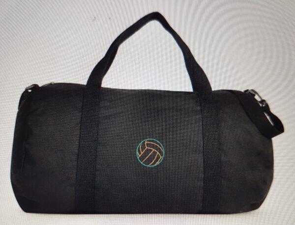 Stor sort bag til trening og reiser 4