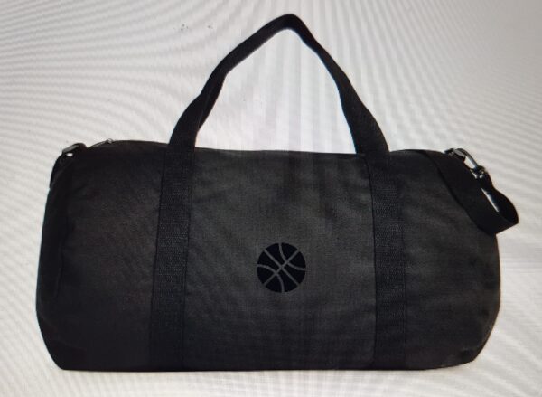 Stor sort bag til trening og reiser 5