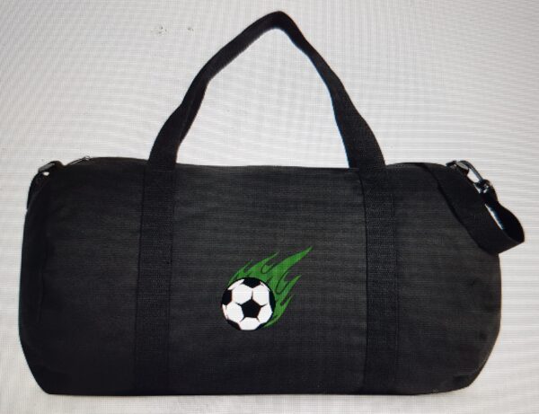 Stor sort bag til trening og reiser 6