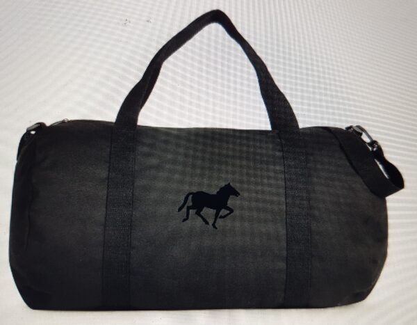 Stor sort bag til trening og reiser 7