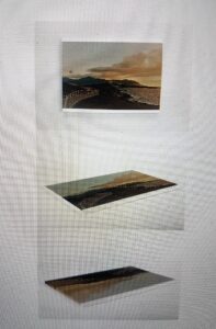 Photo art print on canvas or poster The Atlantic Road