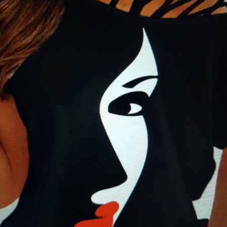 Pop Art Print T-shirt for women