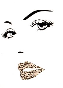 Pop Art Women Face Art Print