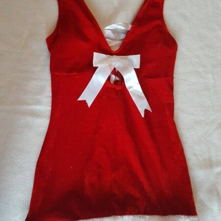Red cute chemise for Christmas
