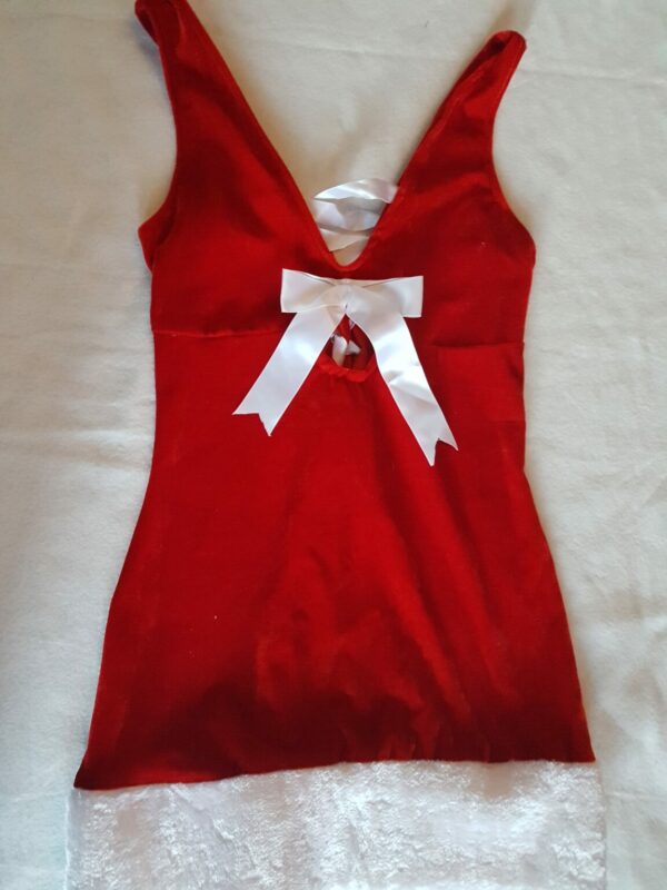 Red cute chemise for Christmas