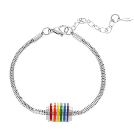 Unisex Bracelet Rainbow Pendant
