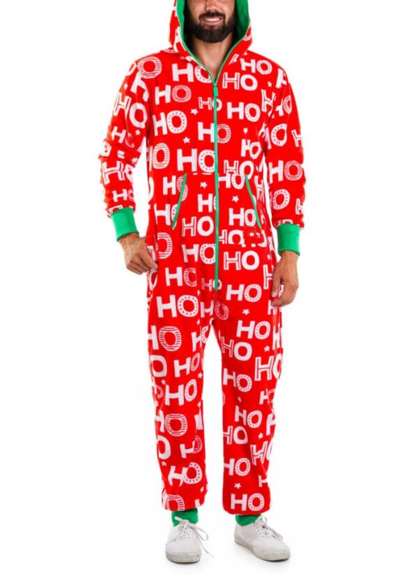Christmas one-piece pajamas