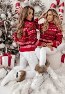 Red Christmas Sweater For Women