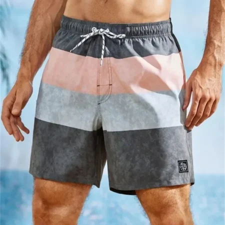 Striped shorts for men