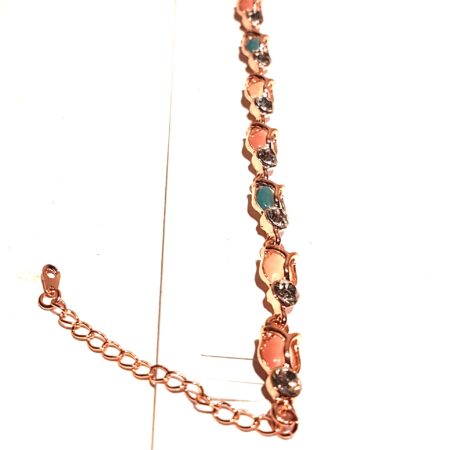 Bracelet with multi color stones