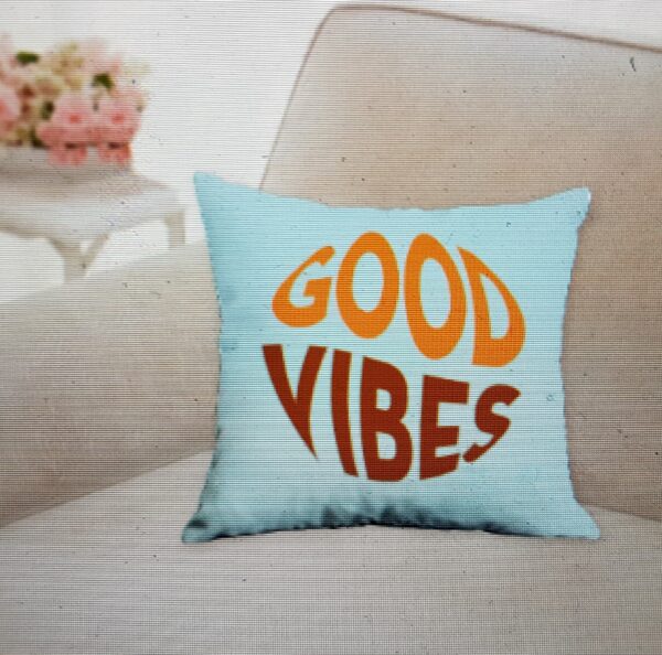 Pute til sofa Good Vibes