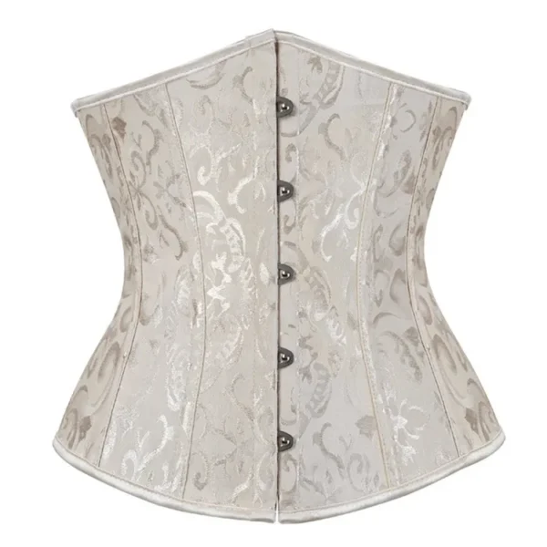 Solid underbust korsett champagne