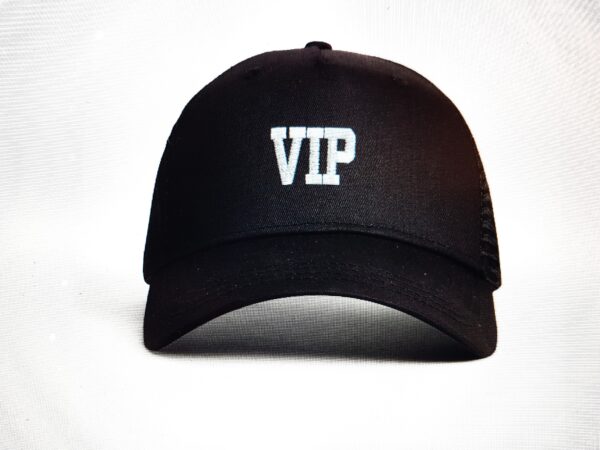 Caps VIP sort hvit Caps VIP black white