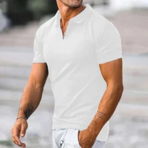 Polo T-shirt 2-pack white
