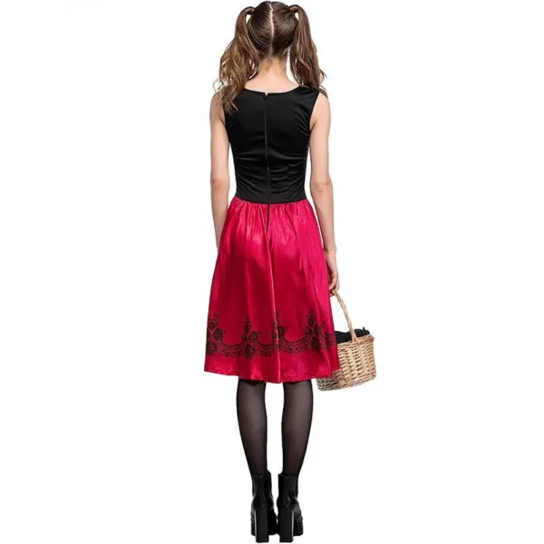 Halloween Costume Red Hood Dress b