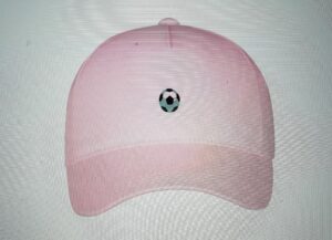 Fotball caps lys rosa