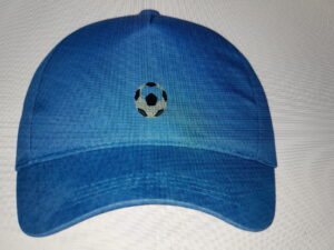 Fotballcaps for barn blå