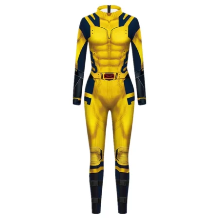 Super Hero Kostyme gult