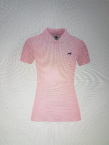 Polo T-skjorte rosa sort women's polo T-shirt pink black