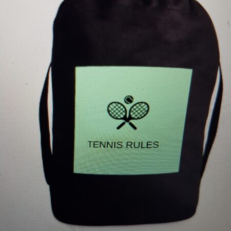 Treningsbag Tennis rules grønn