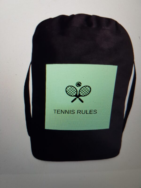 Treningsbag Tennis rules grønn