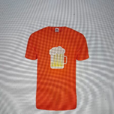 Oktoberfest T-sksjorte oransje Beer Festival Tshirt orange