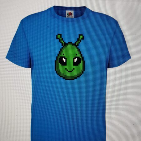 T-shirt for children green monster image