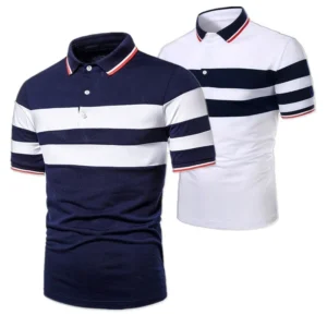 2pk. polo T-skjorte menn men's polo T-shirt 2-pack