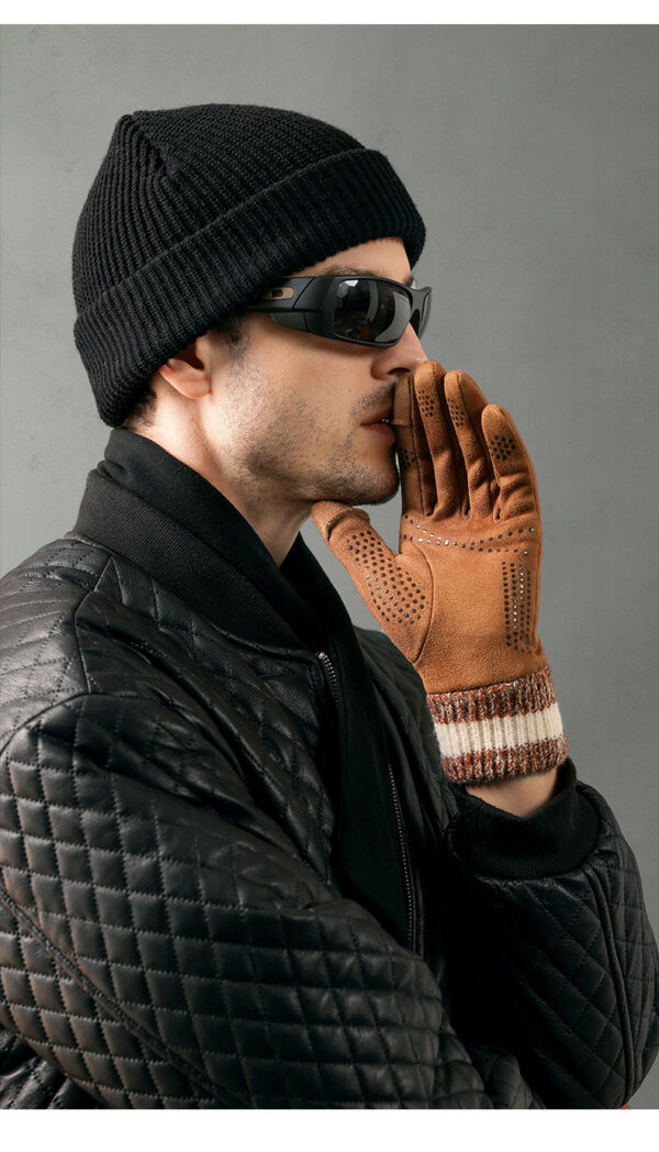 Herre hansker gloves for men brown b