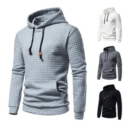 Ensfarget hettegenser menn men's hoodie sweater