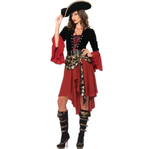 Fantasy Cosplay Costume Pirate Dress And Accessories