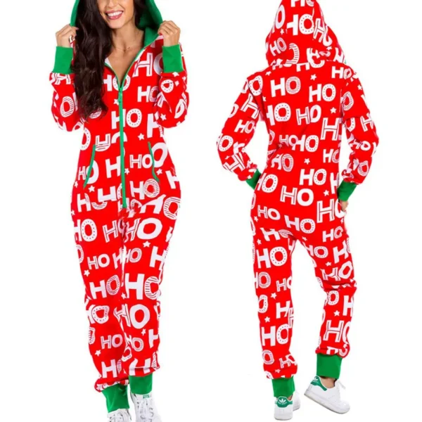 Bodysuit julepyjamas onesie Christmas pajamas