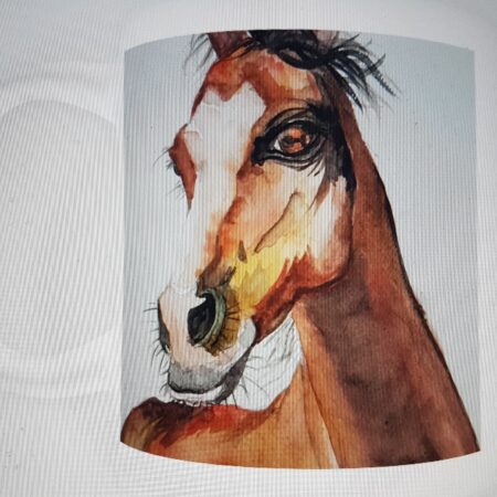 Cup with digital print Horse