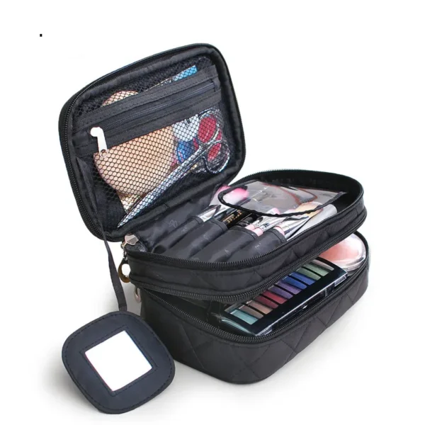 Make-up Bag Basic Square Black