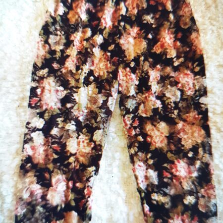 Blomstret leggings