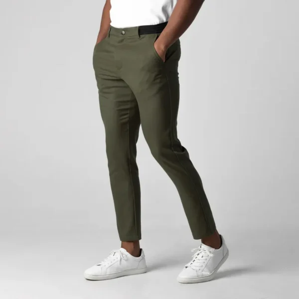 Bukse for menn army green
