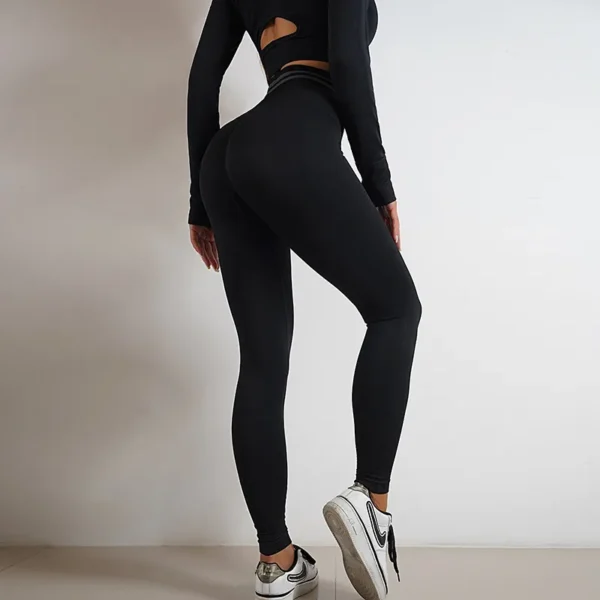 Sports yoga topp og leggings 2-piece sport suit women's b