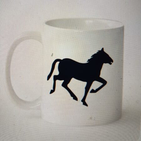 Stort krus med hest bilde large coffee-mug horse printing