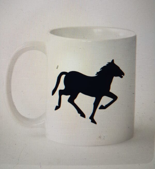 Stort krus med hest bilde large coffee-mug horse printing