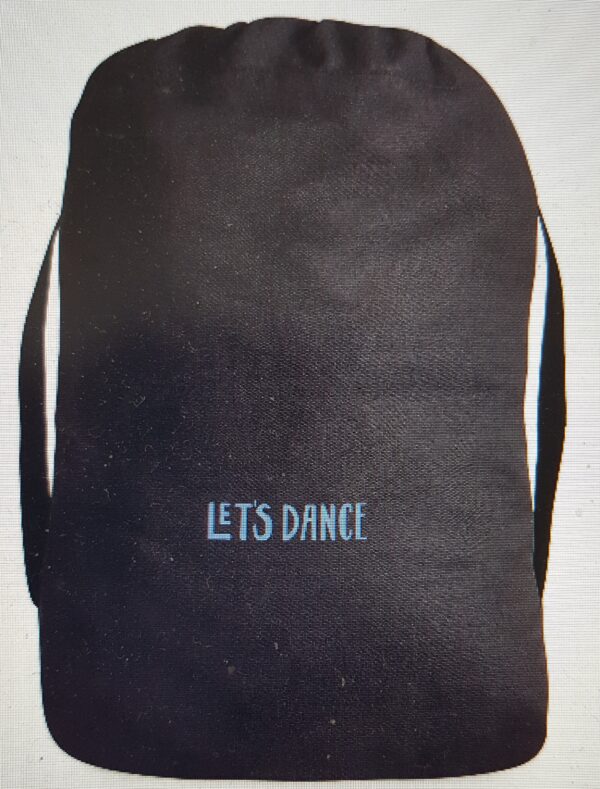 Lerretsbag Let's dance print sort